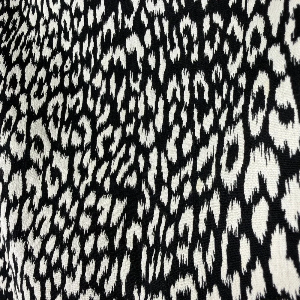 Lafayette 148 New‎ York Leopard Animal Print Pencil Skirt Size 2 Office Siren